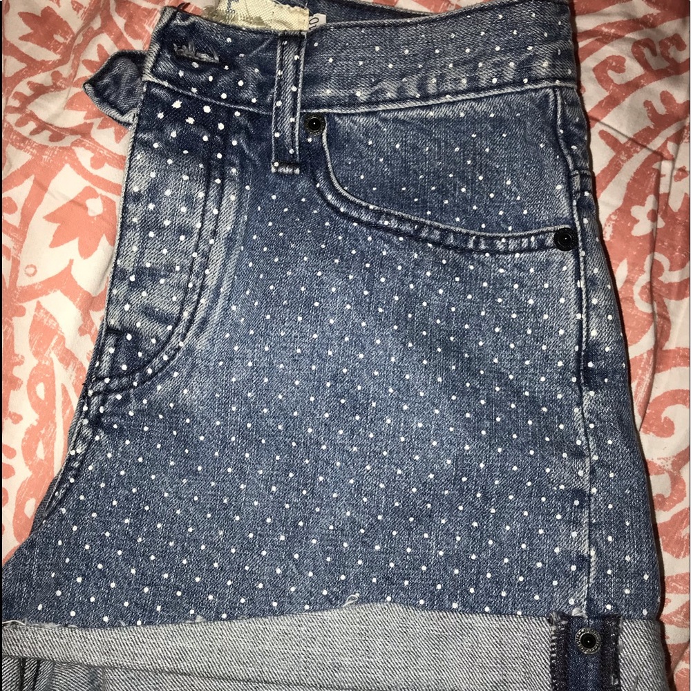 Brandy Melville Polka-Dot Shorts Size 2